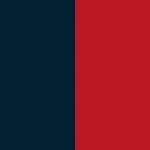 RED WITH NAVY BLUE